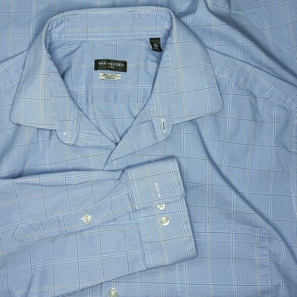 Van Heusen Flex Regular Fit Stretch Button Up Size 2XL - Picture 5 of 6